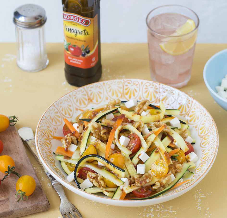 La ensalada de calabacín más refrescante