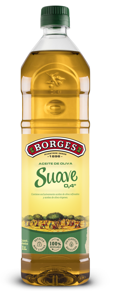 Gama de Aceites de oliva sabor suave - Borges