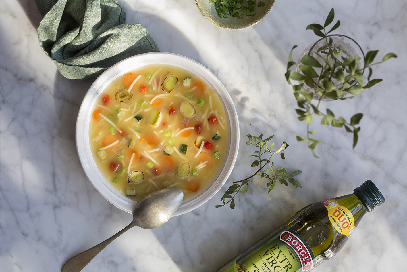 Recetas saludables y sanas - Borges