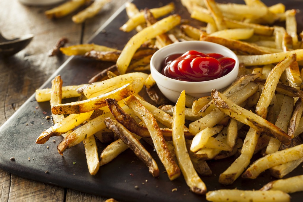baked fries are part of a healthier diet
