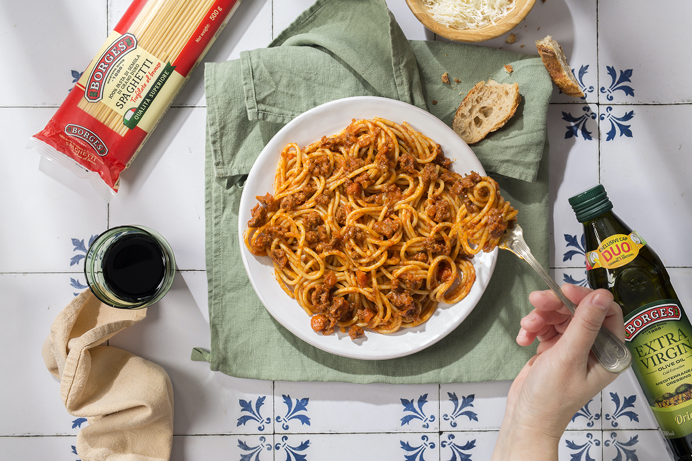 Recetas saludables y sanas - Borges