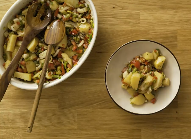 Easy potato salad - Borges India