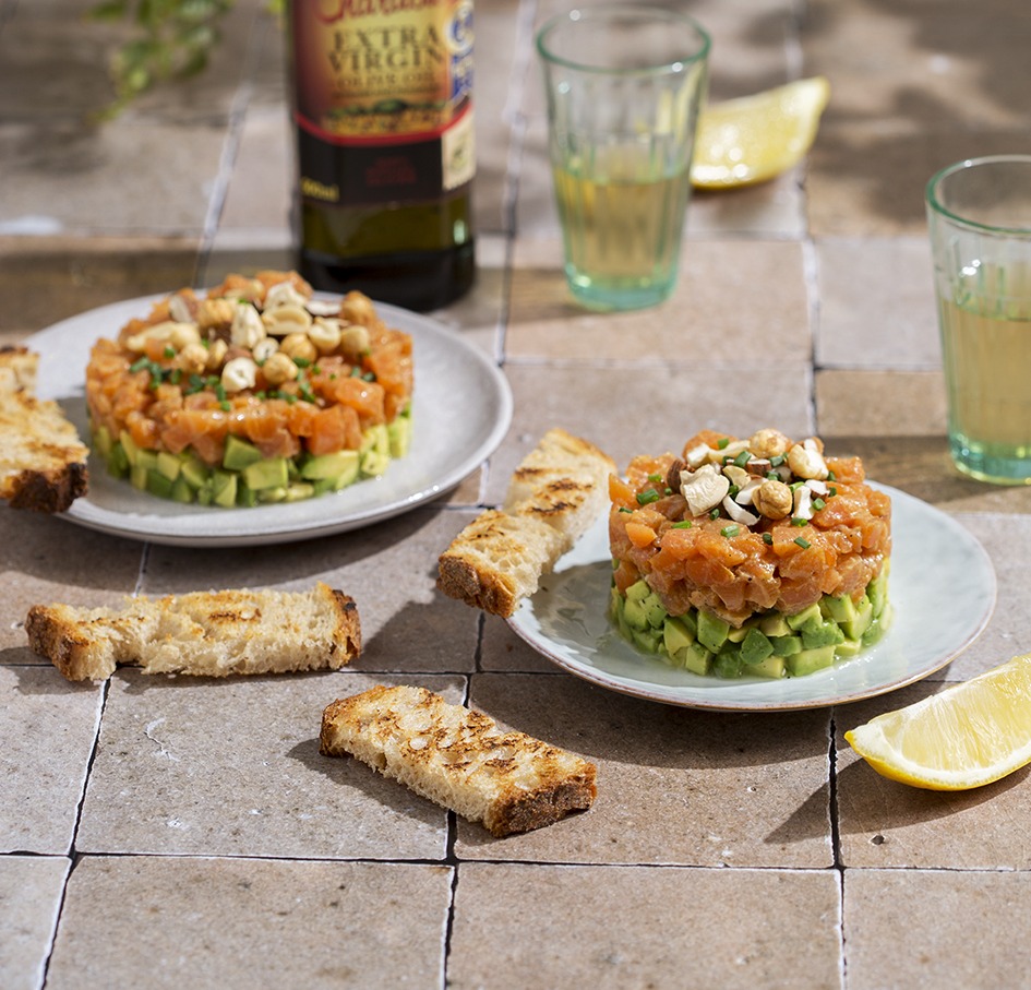 Easy Salmon Tartare - Borges India