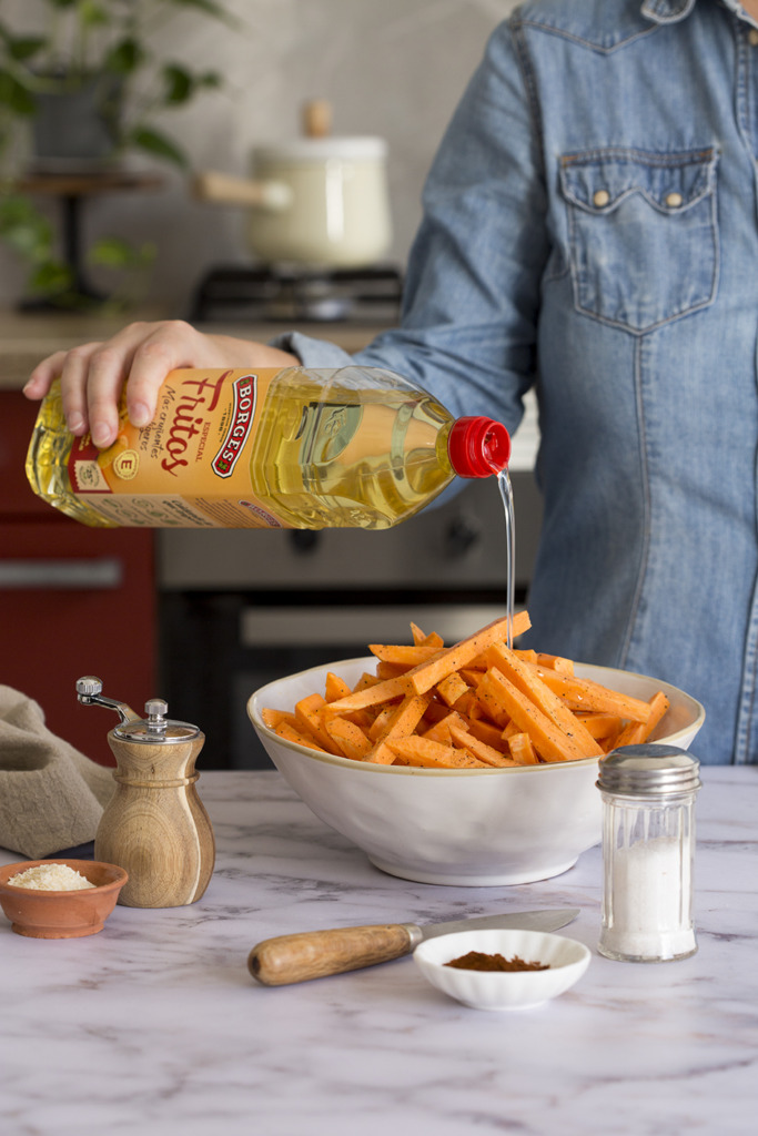 Les millors patates fregides de moniato