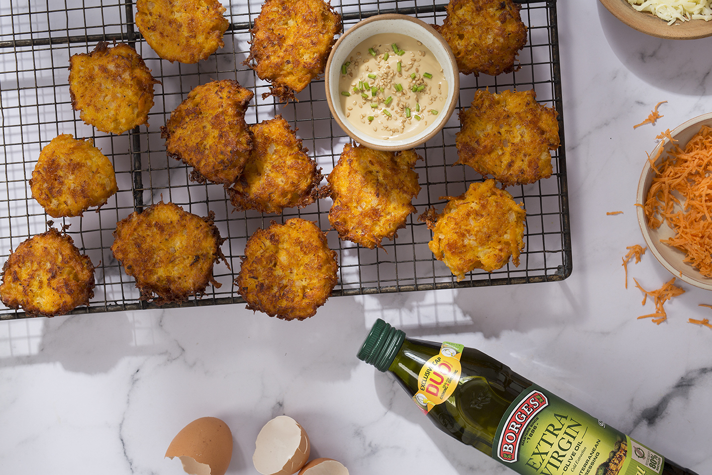 Sweet potato fritters - Borges India