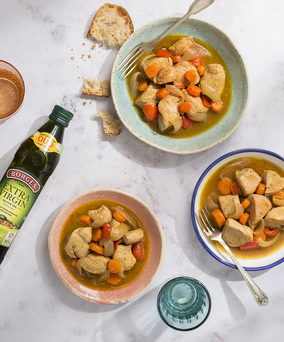 Chicken stew easy and tasty - Borges