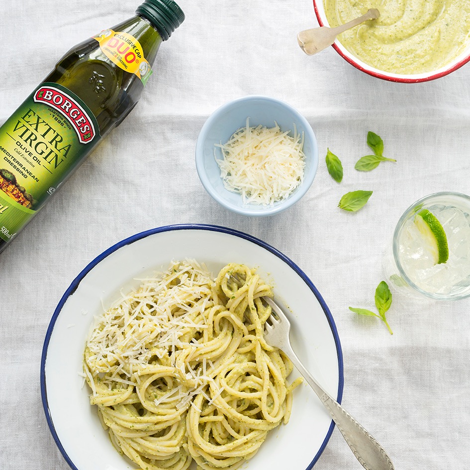 Pasta with broccoli pesto - Borges India
