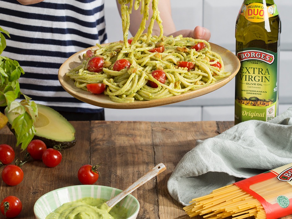 Creamy Vegan Pasta Primavera - Borges India