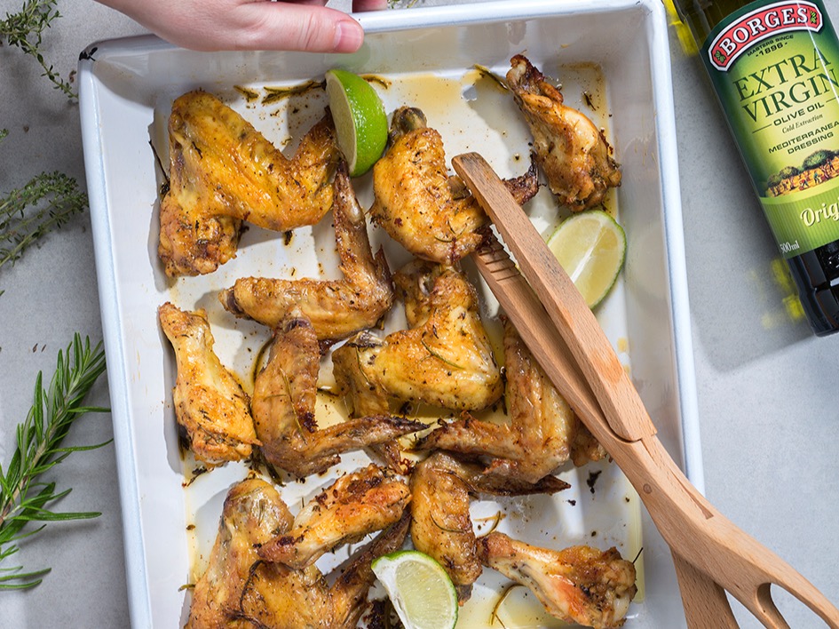 Baked Chicken Wings - Borges India