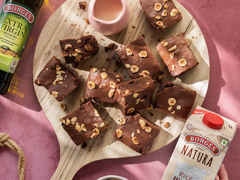 Super easy and healthy brownies - Borges India