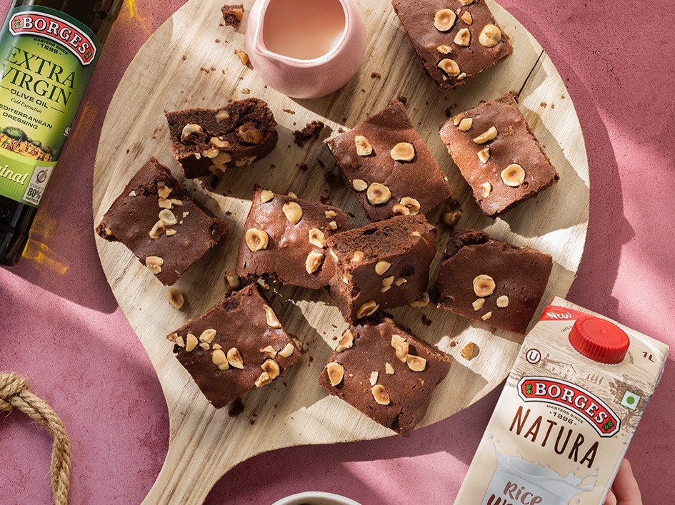 ‘Brownie’ saludable y sencillísimo