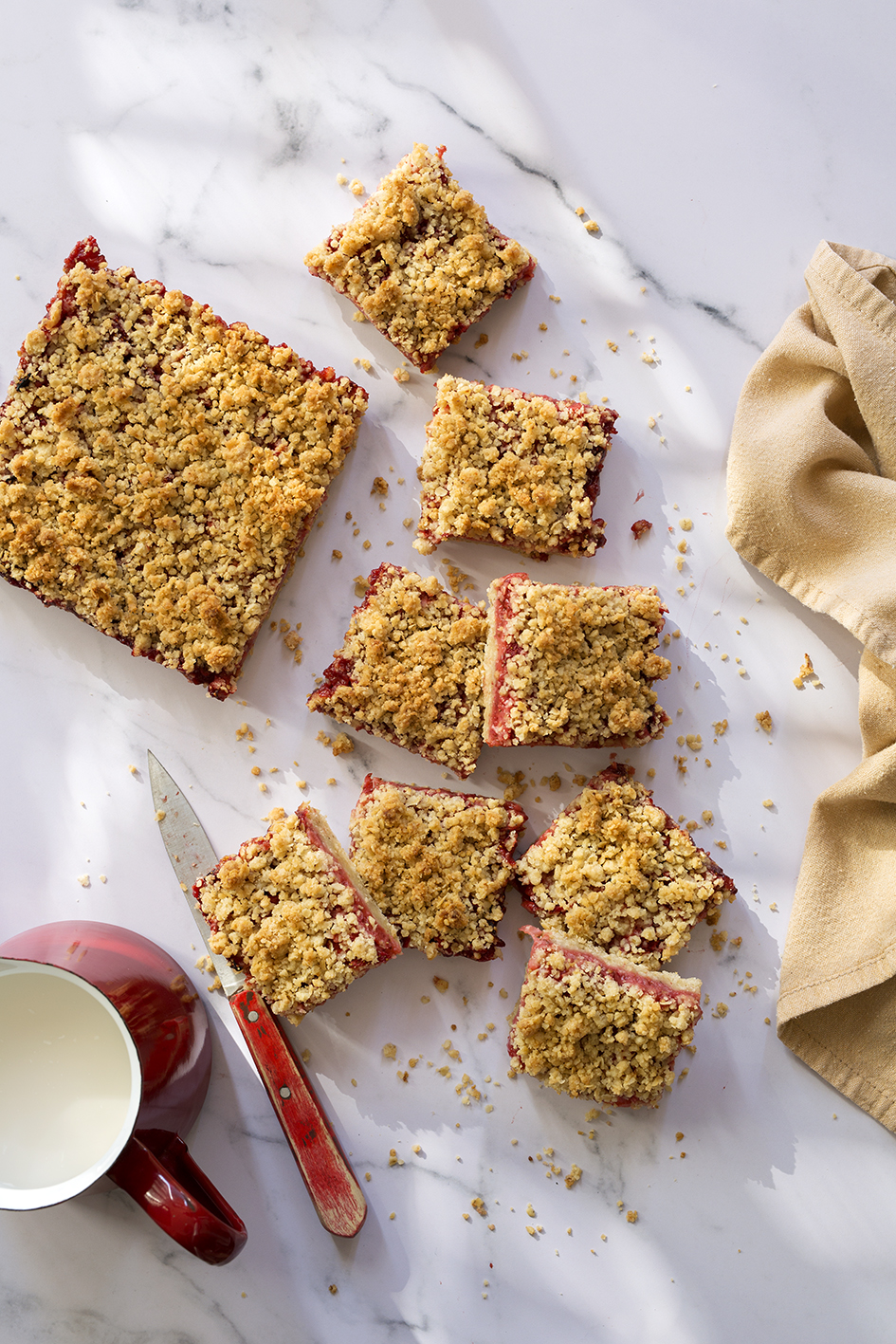 Strawberry crumble - Borges India