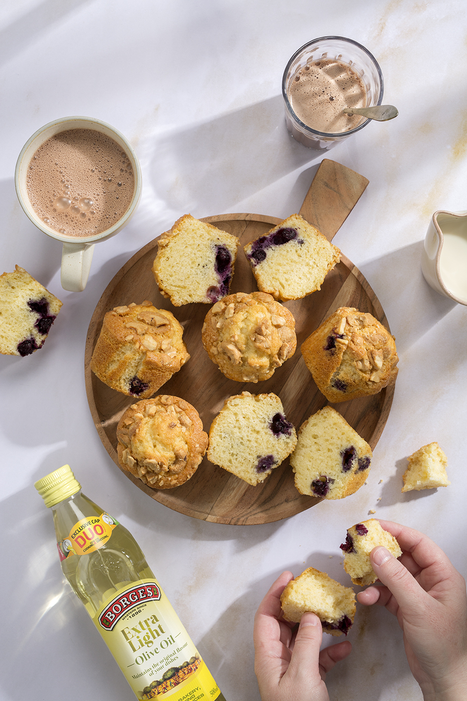 Blueberry cashew muffins - Borges India