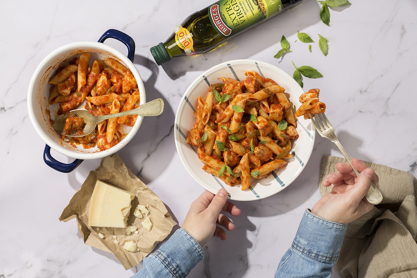 Chicken penne - Borges India