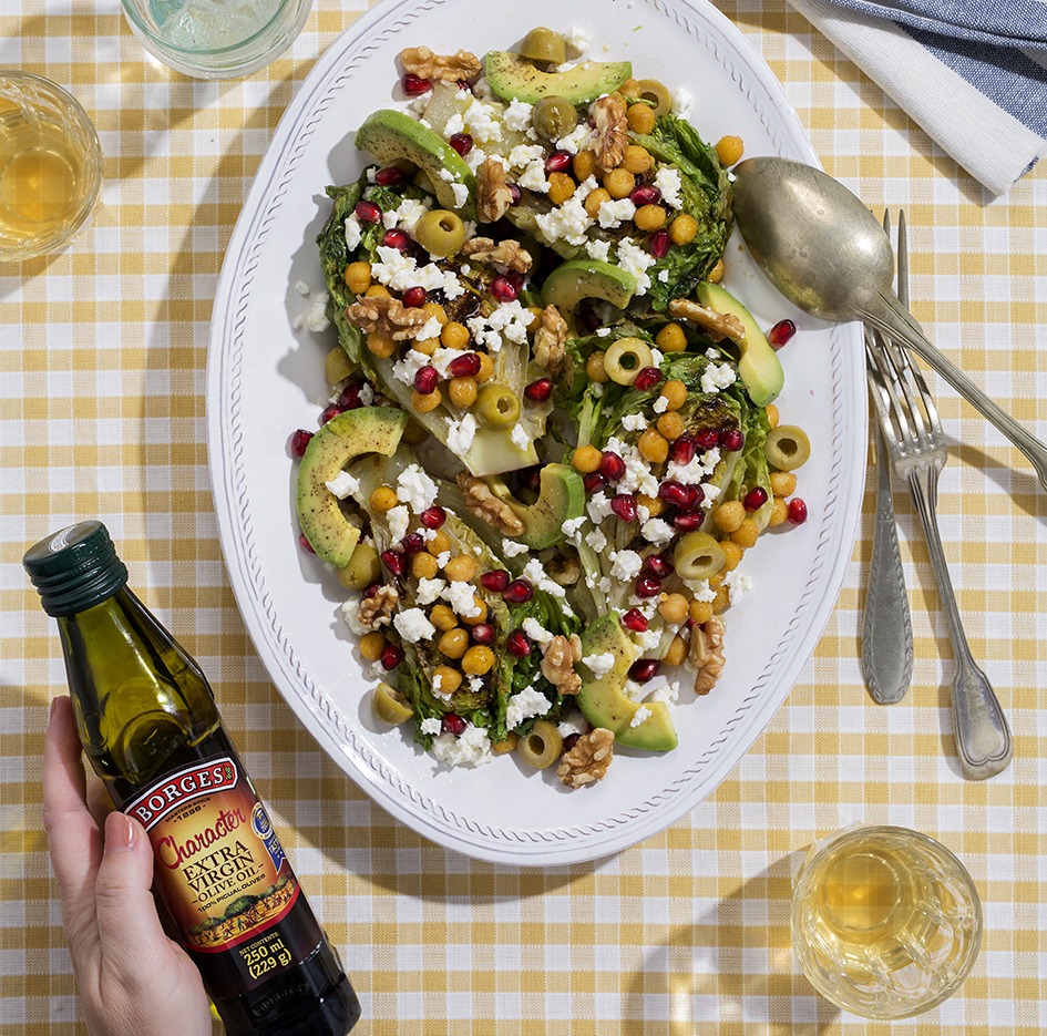 Warm Grilled Romaine Salad - Borges India