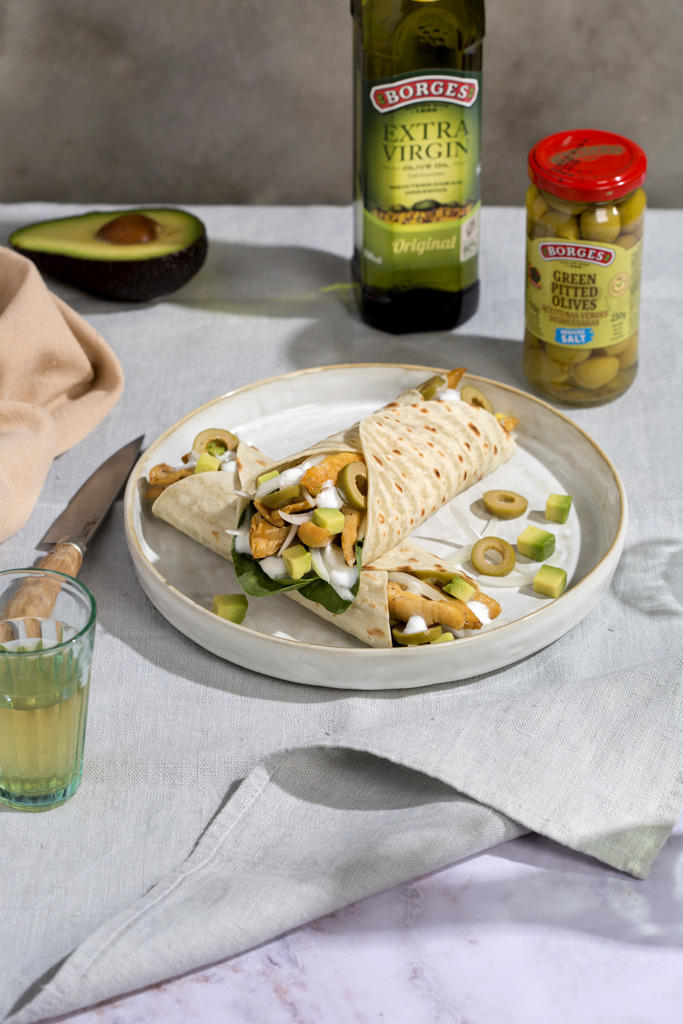 Healthy Chicken Wrap