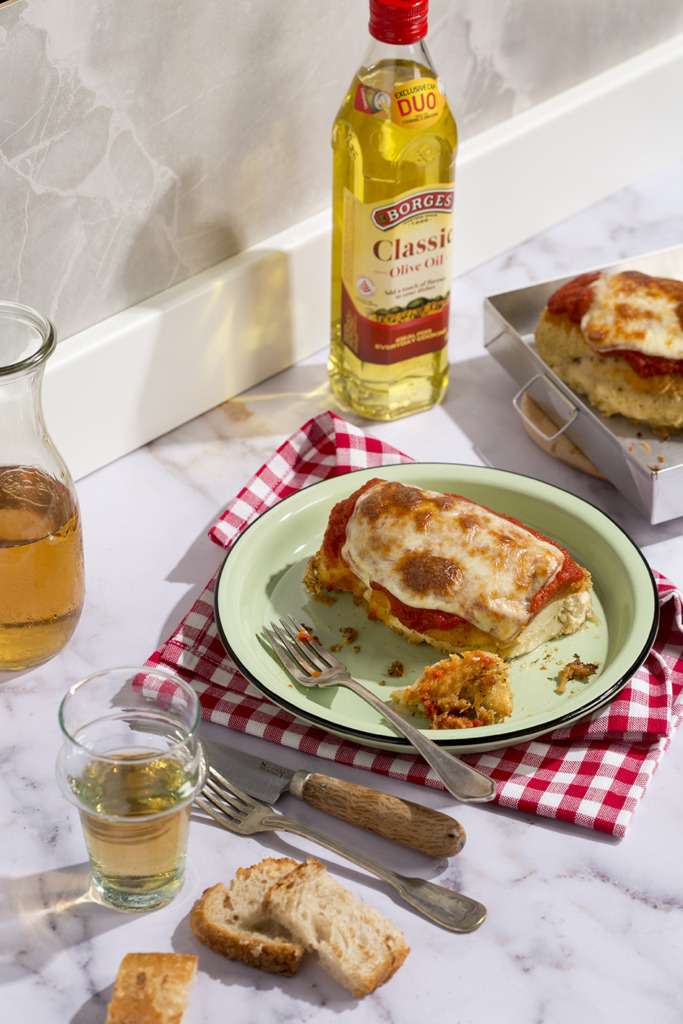 Pollo a la parmesana