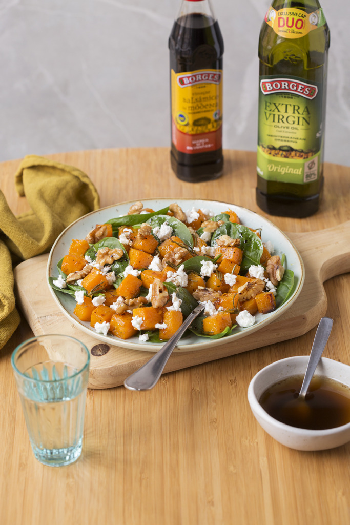 Warm Roasted Pumpkin and Feta Salad