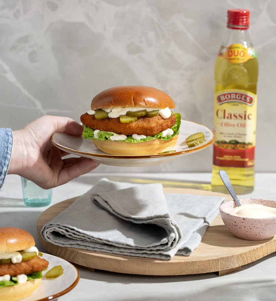 Panecillos de pollo frito