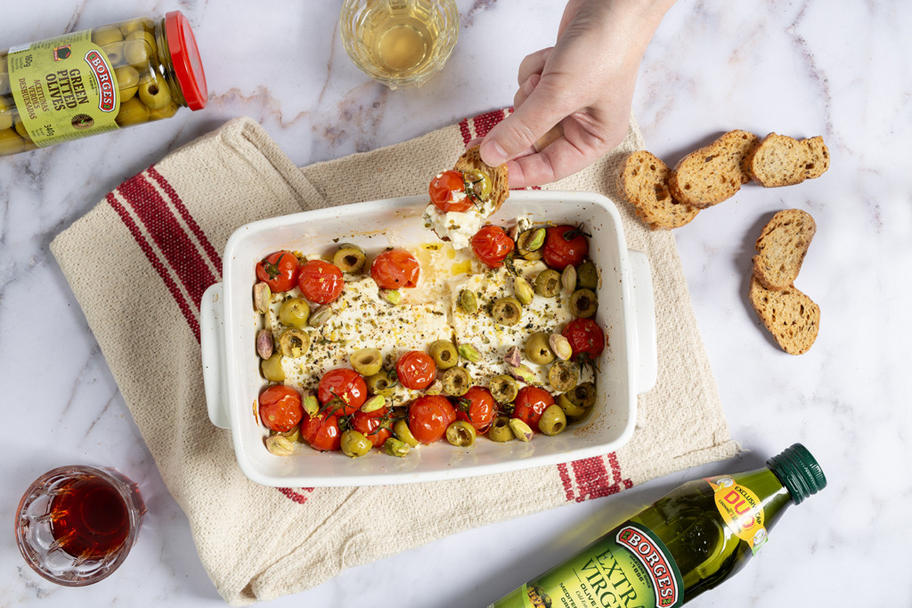 Feta al estilo mediterráneo