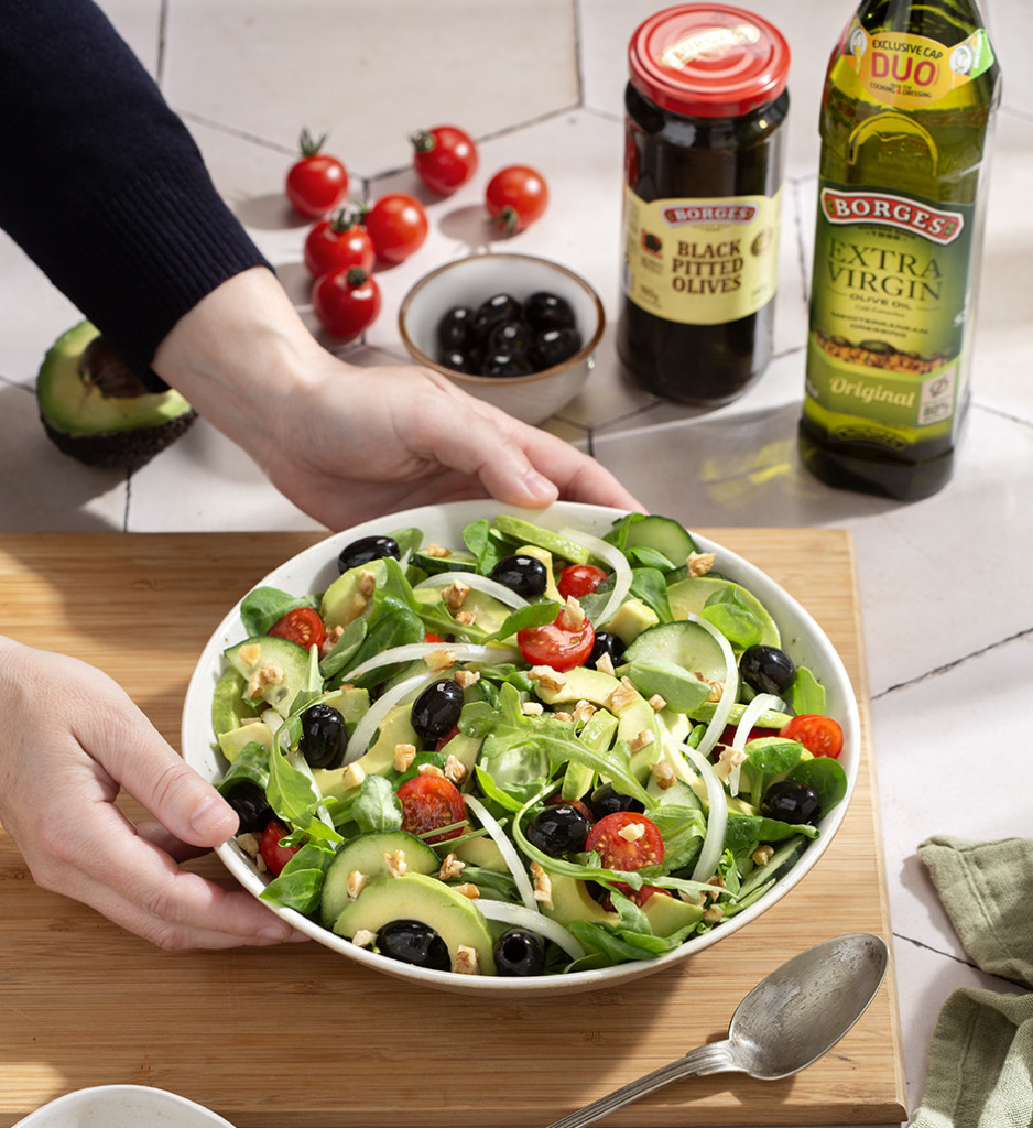 Avocado and Olive Salad
