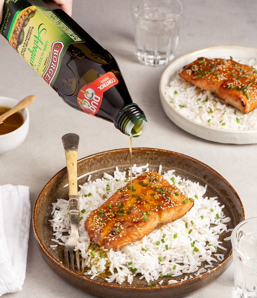 Salmón al miso
