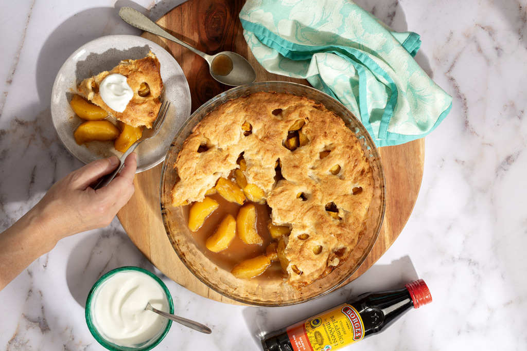 «Cobbler» de melocotón