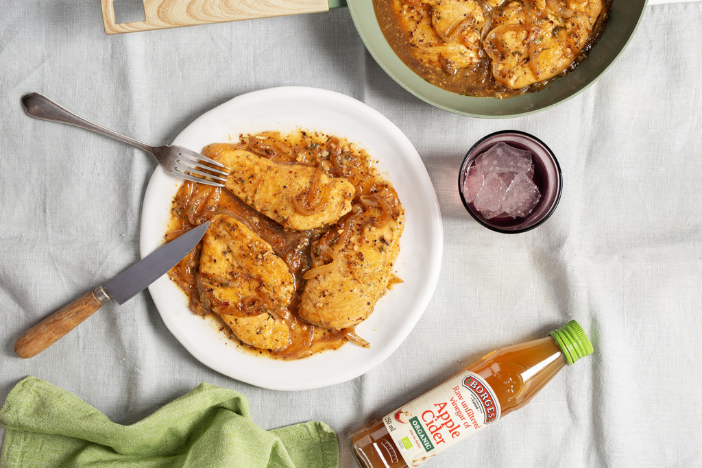 Chicken with Apple Cider Vinegar