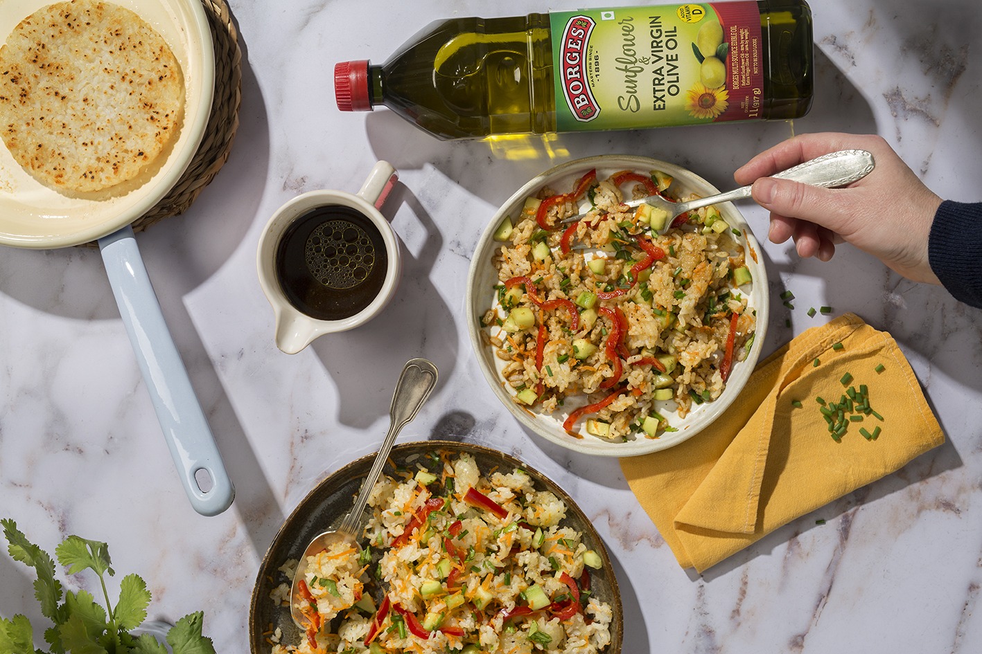 Crispy Rice Salad - Borges India