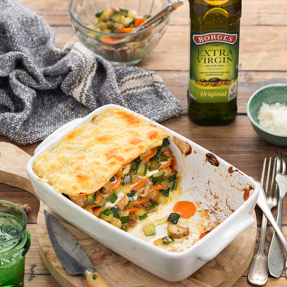 The best vegetable lasagna - Borges India