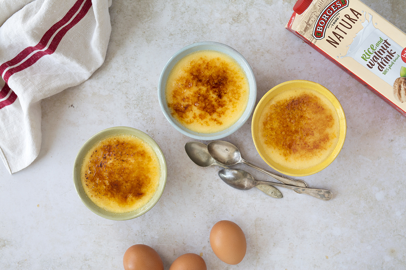 Borges - Non-dairy creme brulee