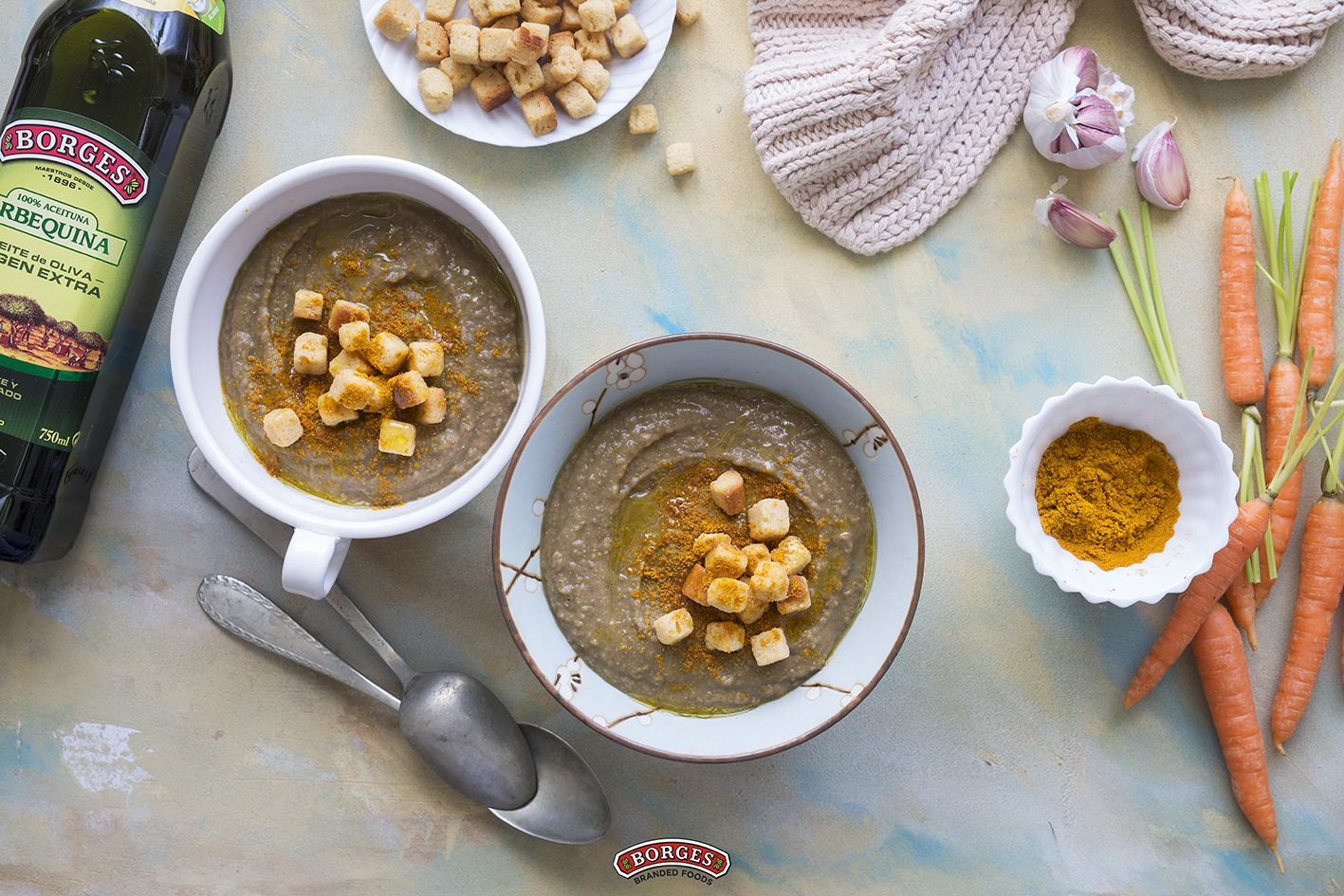 Borges - Lentil and olive oil soup