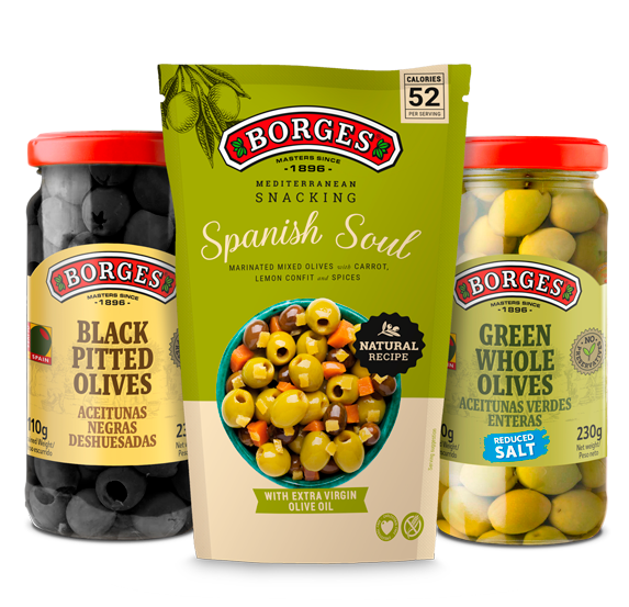 Top products in the Mediterranean diet