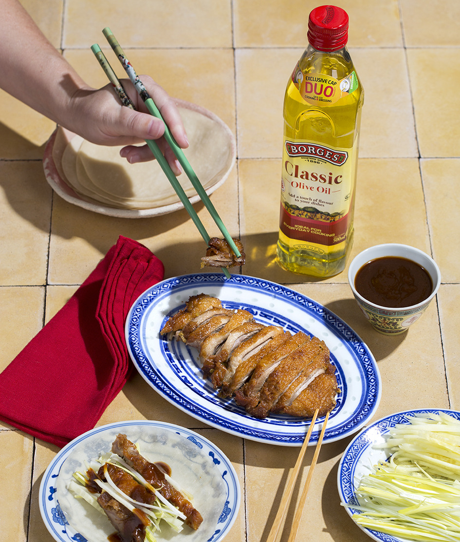 Peking Duck with Chinese Pancakes