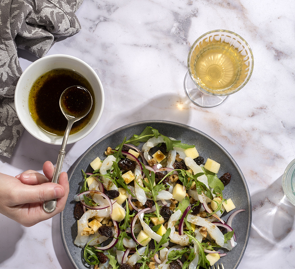 Salt Cod Salad with Vinaigrette