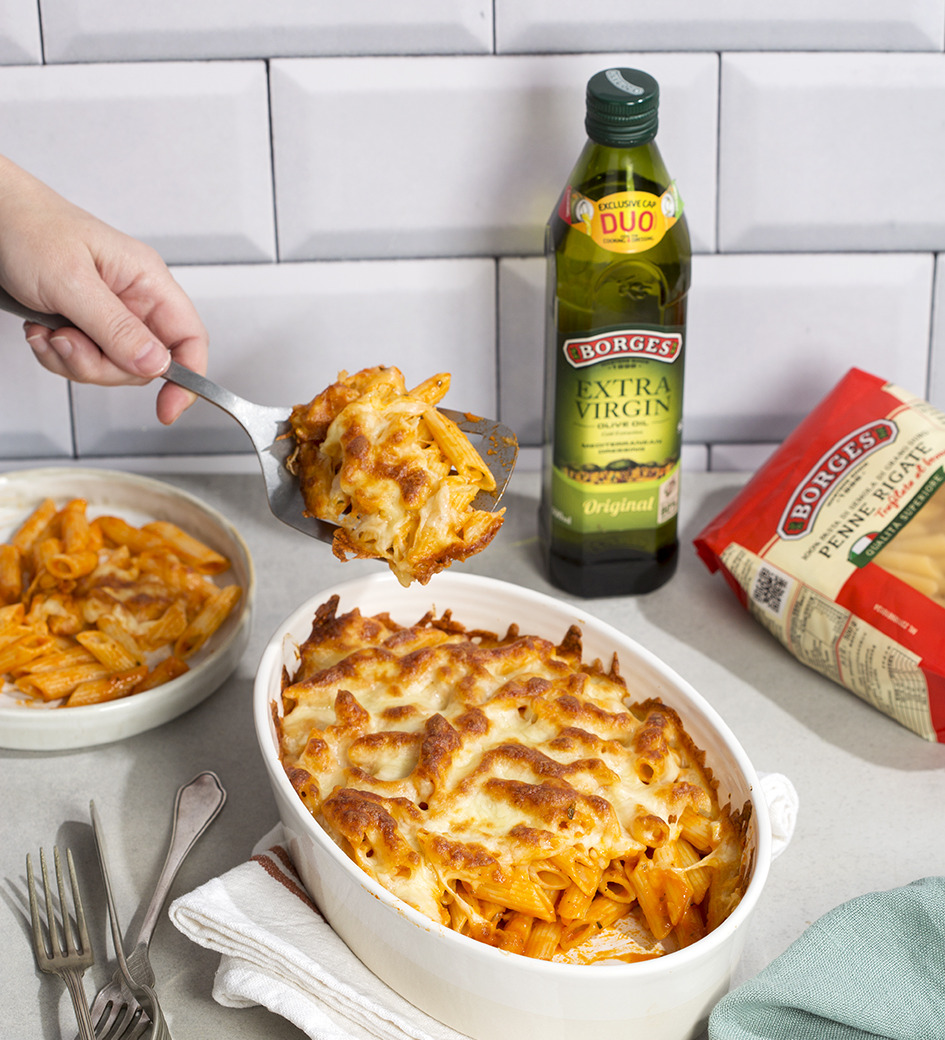 Easy Cheesy Baked Pasta