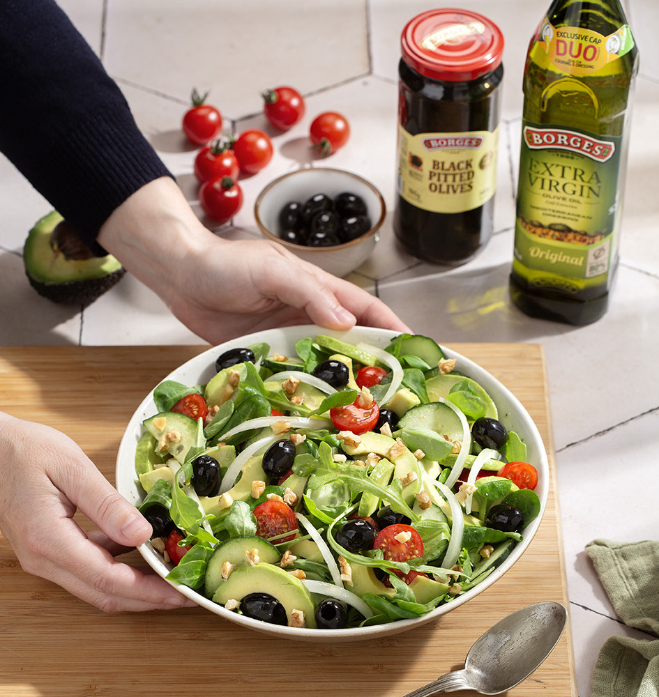 Avocado and Olive Salad